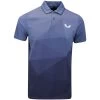 Castore Golf Shirt - Geo Gradient Print Polo - Navy SS23 -Fashion Golf castore golf shirt geo gradient print polo navy ss23 image 167