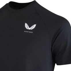 Castore Golf T-Shirt - SS Training Tee - Onyx SS23 -Fashion Golf castore golf t shirt ss training tee onyx ss23 cm0544 003 35