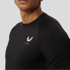 Castore Golf T-Shirt - SS Training Tee - Onyx SS23 -Fashion Golf castore golf t shirt ss training tee onyx ss23 cm0544