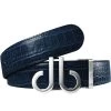 Druh Golf Belt - Crocodile Tour Leather - Navy 2023 -Fashion Golf druh croc leather golf belt navy 2020 icon light jfn9qcmweetuexmi