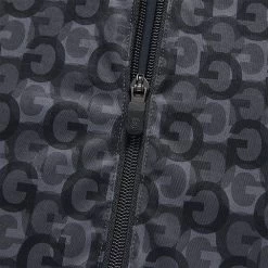 G/FORE Golf Jacket - Printed G's QZ Hybrid - Onyx SP23 -Fashion Golf g fore golf jacket printed g s qz hybrid onyx sp23 g4ms23o37 onyx c