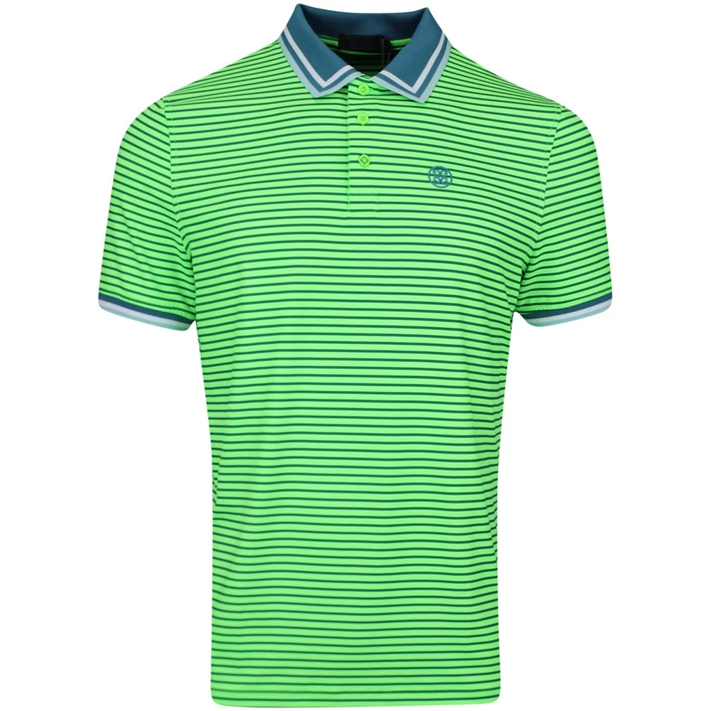 G/FORE Golf Shirt - 3D Skull & Tee's 3D Tech Jersey - Gecko AW23 3 G/FORE Golf Shirt - 3D Skull & Tee's 3D Tech Jersey - Gecko AW23