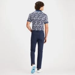 G/FORE Golf Shirt - Blossom Floral Polo - Twilight SP23 -Fashion Golf g fore golf shirt blossom floral polo twilight sp23 g4ms23k061 twlt d