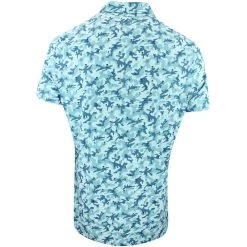 G/FORE Golf Shirt - Mapped Icon Camo Tech Jersey - Monsoon AW23 -Fashion Golf g fore golf shirt mapped icon camo tech jersey monsoon aw23 g4mf23k060 mons 14