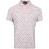 G/FORE Golf Shirt - Mapped Icon Camo Tech Jersey - Petal AW23 -Fashion Golf g fore golf shirt mapped icon camo tech jersey petal aw23 g4mf23k060 ptl 45