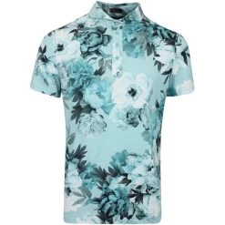 G/FORE Golf Shirt - Photo Floral Tech Jersey - Marine AW23