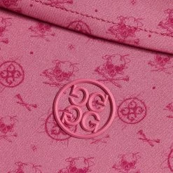 G/FORE Golf Shirt - Sketch Logo Polo - Azalea SP23 -Fashion Golf g fore golf shirt sketch logo polo azalea sp23 g4ms23k060a aza e