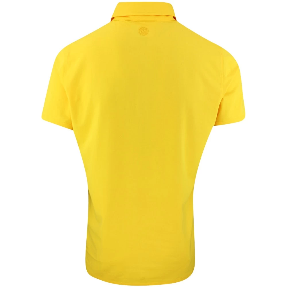 G/FORE Golf Shirt - TOUR Pique Polo - Fly Yellow SP23 5 G/FORE Golf Shirt - TOUR Pique Polo - Fly Yellow SP23 - Image 3