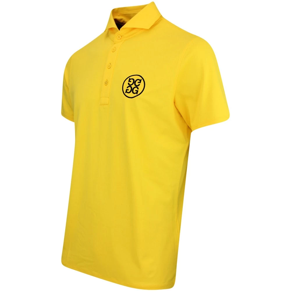 G/FORE Golf Shirt - TOUR Pique Polo - Fly Yellow SP23 4 G/FORE Golf Shirt - TOUR Pique Polo - Fly Yellow SP23 - Image 2