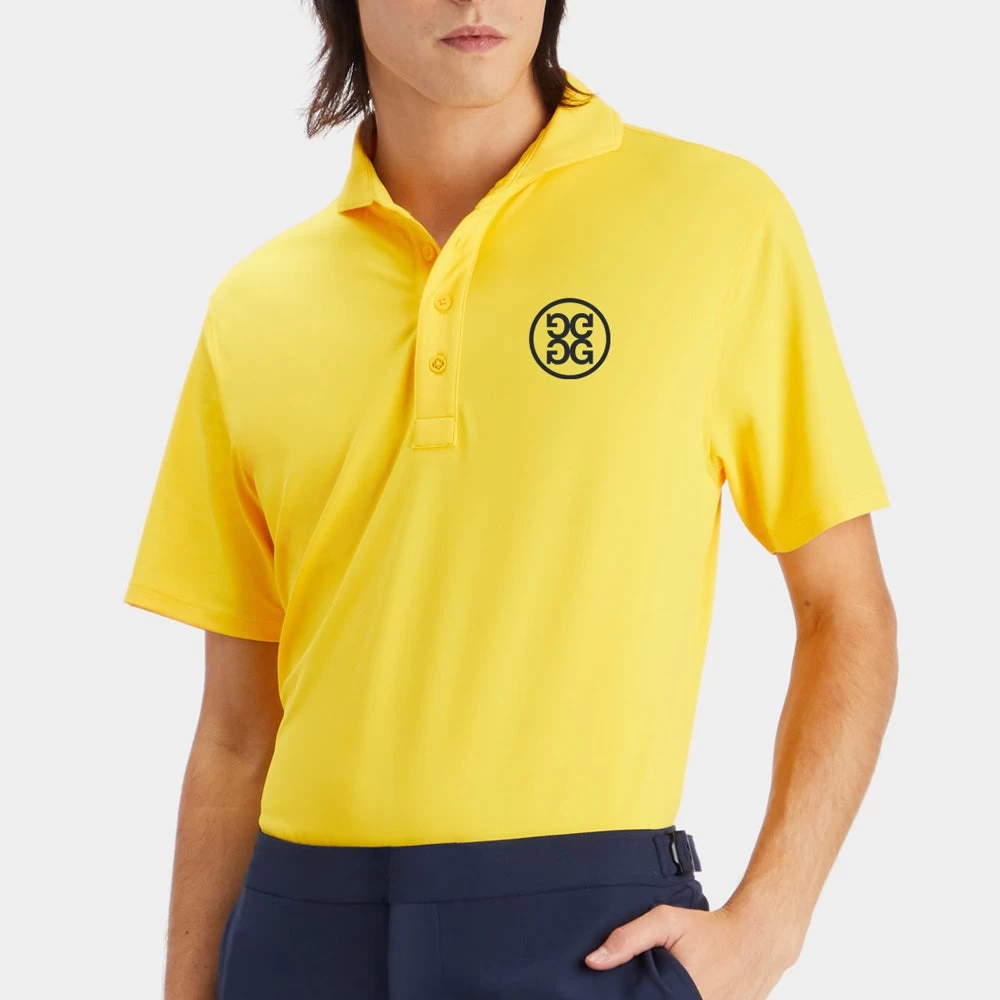 G/FORE Golf Shirt - TOUR Pique Polo - Fly Yellow SP23 7 G/FORE Golf Shirt - TOUR Pique Polo - Fly Yellow SP23 - Image 5