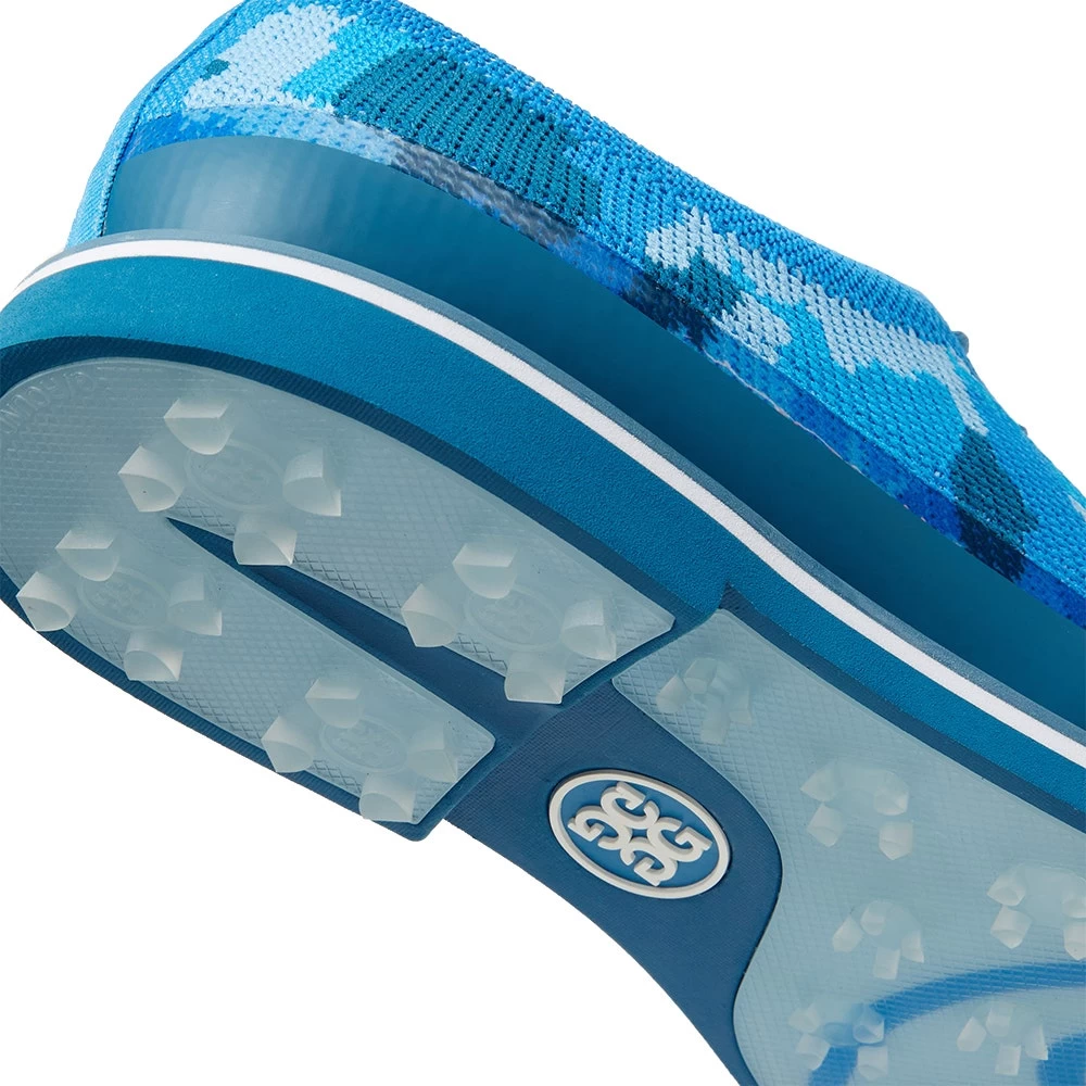 G/FORE Golf Shoes - Camo Knit Tuxedo Gallivanter - Racer Blue SP23 8 G/FORE Golf Shoes - Camo Knit Tuxedo Gallivanter - Racer Blue SP23 - Image 6