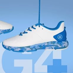 G/FORE Golf Shoes - MG4+ Camo - Snow - Cielo 2023 -Fashion Golf g fore golf shoes mg4 camo snow cielo sp23 g4ma23ef30 cielo edit 3