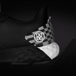 G/FORE Golf Shoes - MG4+ Check - Onyx 2023 -Fashion Golf g fore golf shoes mg4 check onyx sp23 g4ms23ef24 onyx a