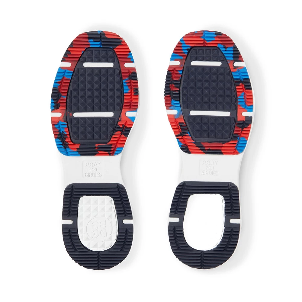 G/FORE Golf Shoes - MG4+ Camo - Snow - Poppy SP23 6 G/FORE Golf Shoes - MG4+ Camo - Snow - Poppy SP23 - Image 4