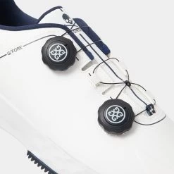 G/FORE Golf Shoes - Perforated G/DRIVE - Snow - Twilight 2023 -Fashion Golf g fore golf shoes perforated g drive snow twilight sp23 g4ma23ef32 twlt f