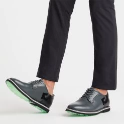G/FORE Golf Shoes - Quarter G Gallivanter - Charcoal SP23 -Fashion Golf g fore golf shoes quarter g gallivanter charcoal sp23 g4mc0ef11 cha g