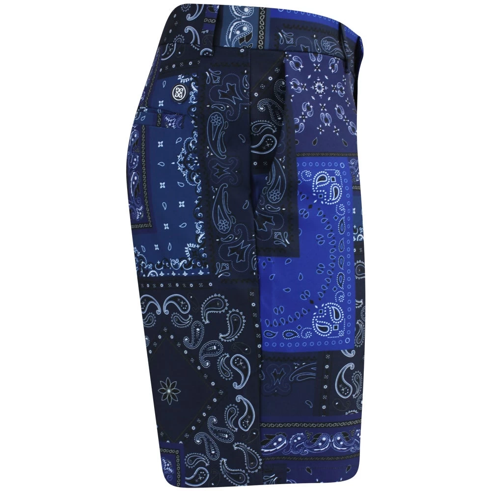 G/FORE Golf Shorts - Maverick 8" Hybrid - Bandana Print SP23 4 G/FORE Golf Shorts - Maverick 8" Hybrid - Bandana Print SP23 - Image 2