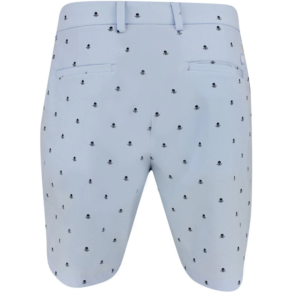 G/FORE Golf Shorts - Maverick 8" Hybrid - Sky Blue Skulls SP23 5 G/FORE Golf Shorts - Maverick 8" Hybrid - Sky Blue Skulls SP23 - Image 3