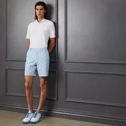 G/FORE Golf Shorts - Maverick 8" Hybrid - Sky Blue Skulls SP23 19 G/FORE Golf Shorts - Maverick 8" Hybrid - Sky Blue Skulls SP23 -Fashion Golf g fore golf shorts maverick 8 inch hybrid sky blue skulls sp23 g4ms23p04b sky e