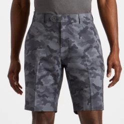 G/FORE Golf Shorts - Maverick 8" Hybrid - Charcoal Camo AW23 -Fashion Golf g fore golf shorts maverick hybrid aw22 03d 1