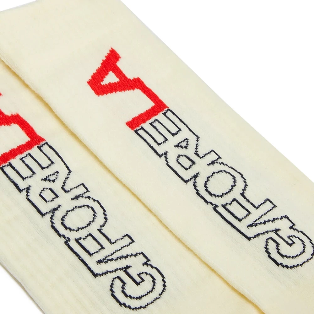 G/FORE Golf Socks - LA Ribbed Crew - Poppy AW23 4 G/FORE Golf Socks - LA Ribbed Crew - Poppy AW23 - Image 2