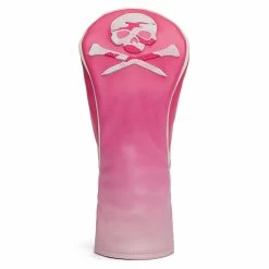 G/FORE Golf Headcover - Camo Skull & T'S 3-Wood - Azalea AW23