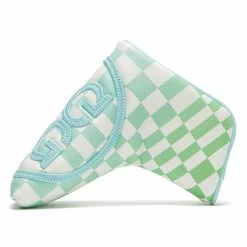 G/FORE Golf Headcover - Distorted Check Putter - Seaglass AW23