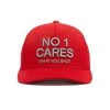 G/FORE Golf Cap - No 1 Cares Snapback - Poppy Red AW23 -Fashion Golf g4af23h118 poppy 129