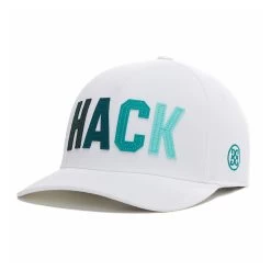 G/FORE Golf Cap - Hack Snapback - Snow AW23 11 G/FORE Golf Cap - Hack Snapback - Snow AW23 -Fashion Golf g4af23h119 sno 137