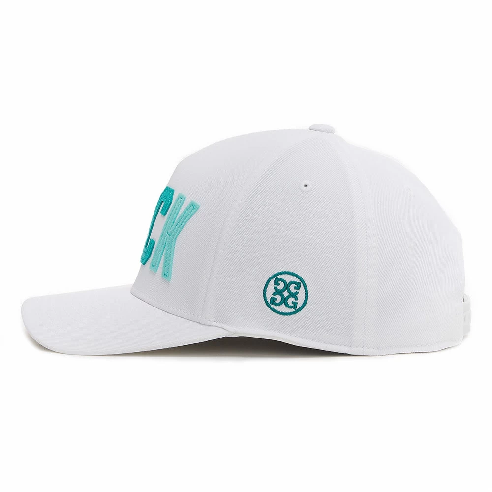 G/FORE Golf Cap - Hack Snapback - Snow AW23 6 G/FORE Golf Cap - Hack Snapback - Snow AW23 - Image 4