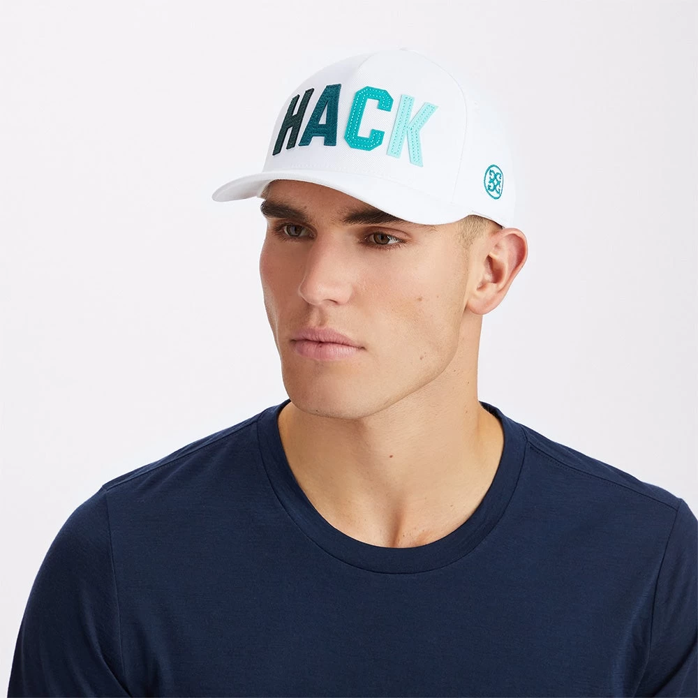 G/FORE Golf Cap - Hack Snapback - Snow AW23 4 G/FORE Golf Cap - Hack Snapback - Snow AW23 - Image 2