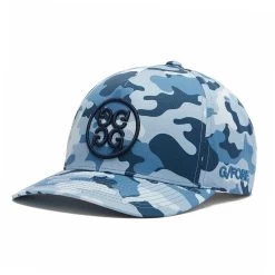 G/FORE Golf Cap - Circle G’S Camo Snapback - Slate AW23 -Fashion Golf g4af23h120 sla 144