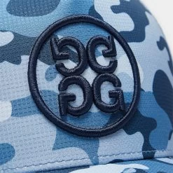 G/FORE Golf Cap - Circle G’S Camo Snapback - Slate AW23 -Fashion Golf g4af23h120 sla 148
