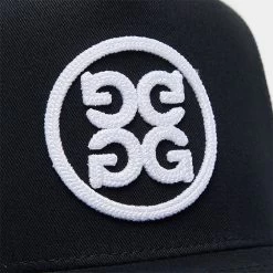 G/FORE Golf Cap - Circle G’S Tall Trucker - Onyx AW23 -Fashion Golf g4af23h123 onyx 162