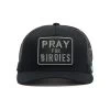 G/FORE Golf Cap - Pray For Birdies Trucker - Onyx AW23 -Fashion Golf g4af23h124 onyx 164