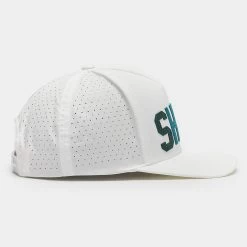 G/FORE Golf Cap - Shots Snapback - Snow AW23 -Fashion Golf g4af23h147 sno 210