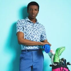 G/FORE Golf Shirt - Mapped Icon Camo Tech Jersey - Fjord AW23 18 G/FORE Golf Shirt - Mapped Icon Camo Tech Jersey - Fjord AW23 -Fashion Golf g4mf23k060 fjord 30