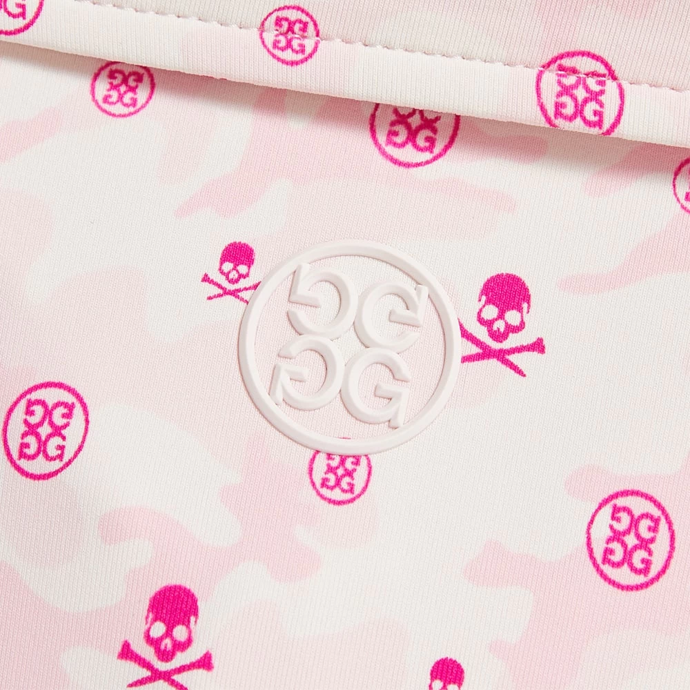 G/FORE Golf Shirt - Mapped Icon Camo Tech Jersey - Petal AW23 11 G/FORE Golf Shirt - Mapped Icon Camo Tech Jersey - Petal AW23 - Image 9