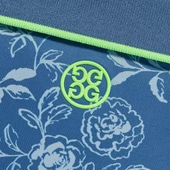 G/FORE Golf Shirt - Peony Sketch Tech Jersey - Slate AW23 -Fashion Golf g4mf23k061b sla 94