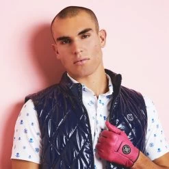 G/FORE Golf Shirt - RGB Tech Jersey - Snow AW23 -Fashion Golf g4mf23k065 sno 124