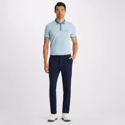 G/FORE Golf Shirt - Embossed Logo QZ Tech Pique - Drizzle AW23 18 G/FORE Golf Shirt - Embossed Logo QZ Tech Pique - Drizzle AW23 -Fashion Golf g4mf23k301 driz 185