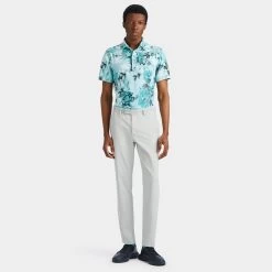 G/FORE Golf Shirt - Photo Floral Tech Jersey - Marine AW23 -Fashion Golf g fore 0007 g4mf23k060b mne 3