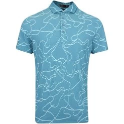 G/FORE Golf Shirt - Pencil Tech Pique - Monsoon AW23