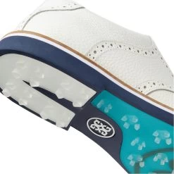 G/FORE Golf Shoes - Debossed Skull & T's Gallivanter - Snow 2023 -Fashion Golf g fore golf shoes 0017 g4mc0ef04 stwt 6