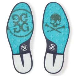 G/FORE Golf Shoes - Debossed Skull & T's Gallivanter - Snow 2023 -Fashion Golf g fore golf shoes 0019 g4mc0ef04 stwt 4