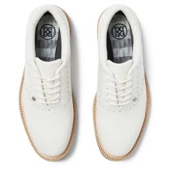 G/FORE Golf Shoes - Debossed Skull & T's Gallivanter - Snow 2023 -Fashion Golf g fore golf shoes 0020 g4mc0ef04 stwt 3