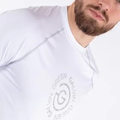 Galvin Green Golf Base Layer - Enzo Crew - White SS23 -Fashion Golf galvin green compression base layer enzo ss22 01a
