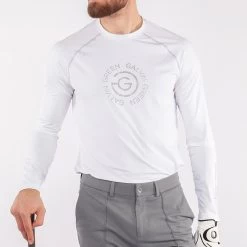 Galvin Green Golf Base Layer - Enzo Crew - White SS23 -Fashion Golf galvin green compression base layer enzo ss22 01f