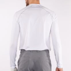 Galvin Green Golf Base Layer - Enzo Crew - White SS23 -Fashion Golf galvin green compression base layer enzo ss22 01g