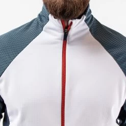 Galvin Green Golf Jacket - Donald FZ Insula - White SS23 -Fashion Golf galvin green golf full zip insula donald g1345 13 k